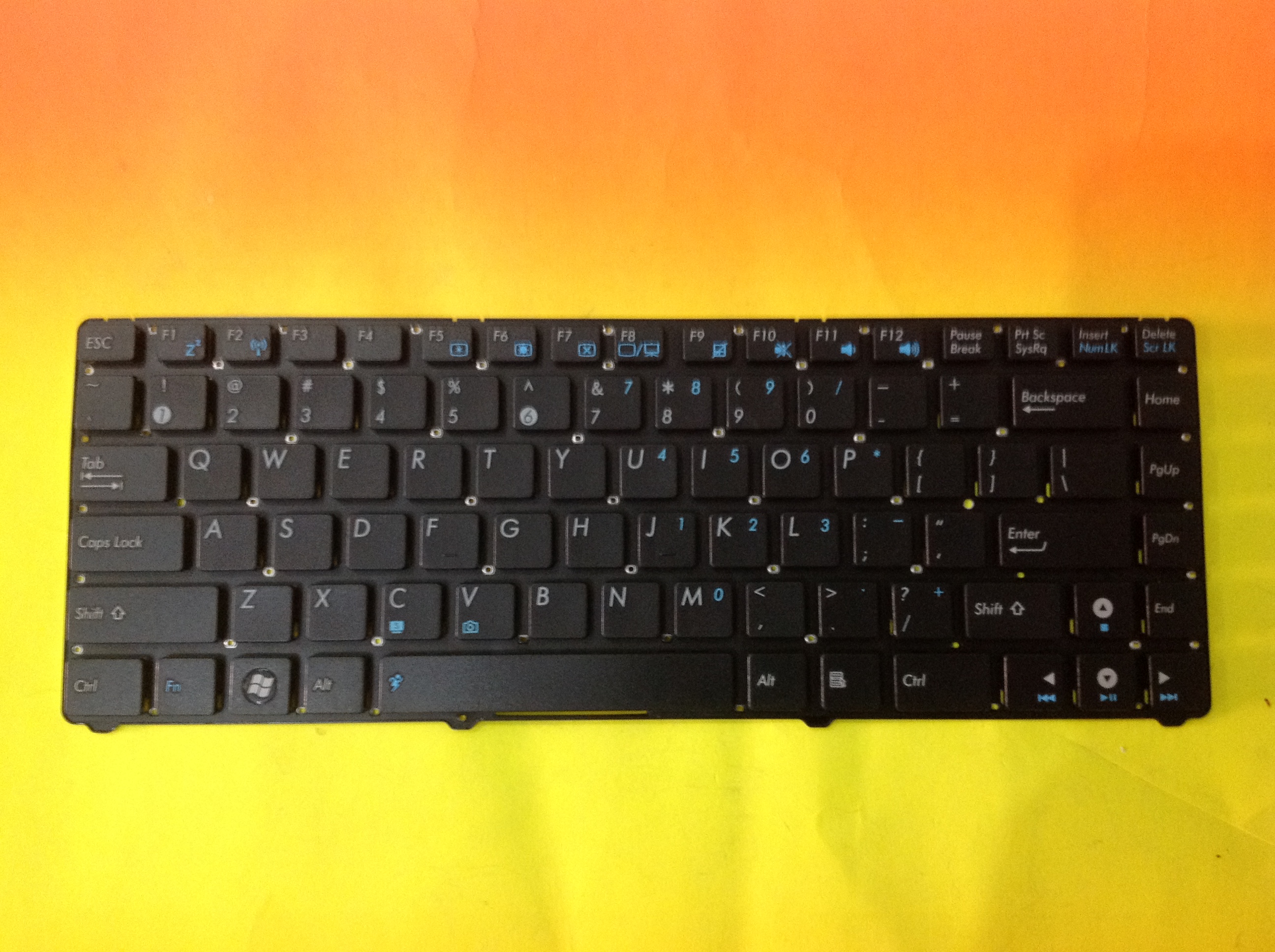 Keyboard  Notebook  Asus eepc 1215pe