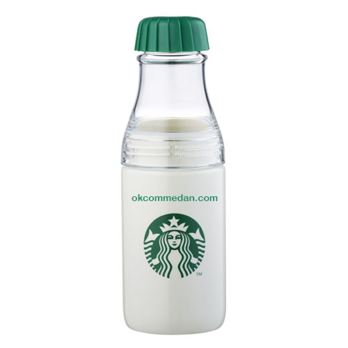 Harga Starbucks Tumbler  warna putih logo starbucks