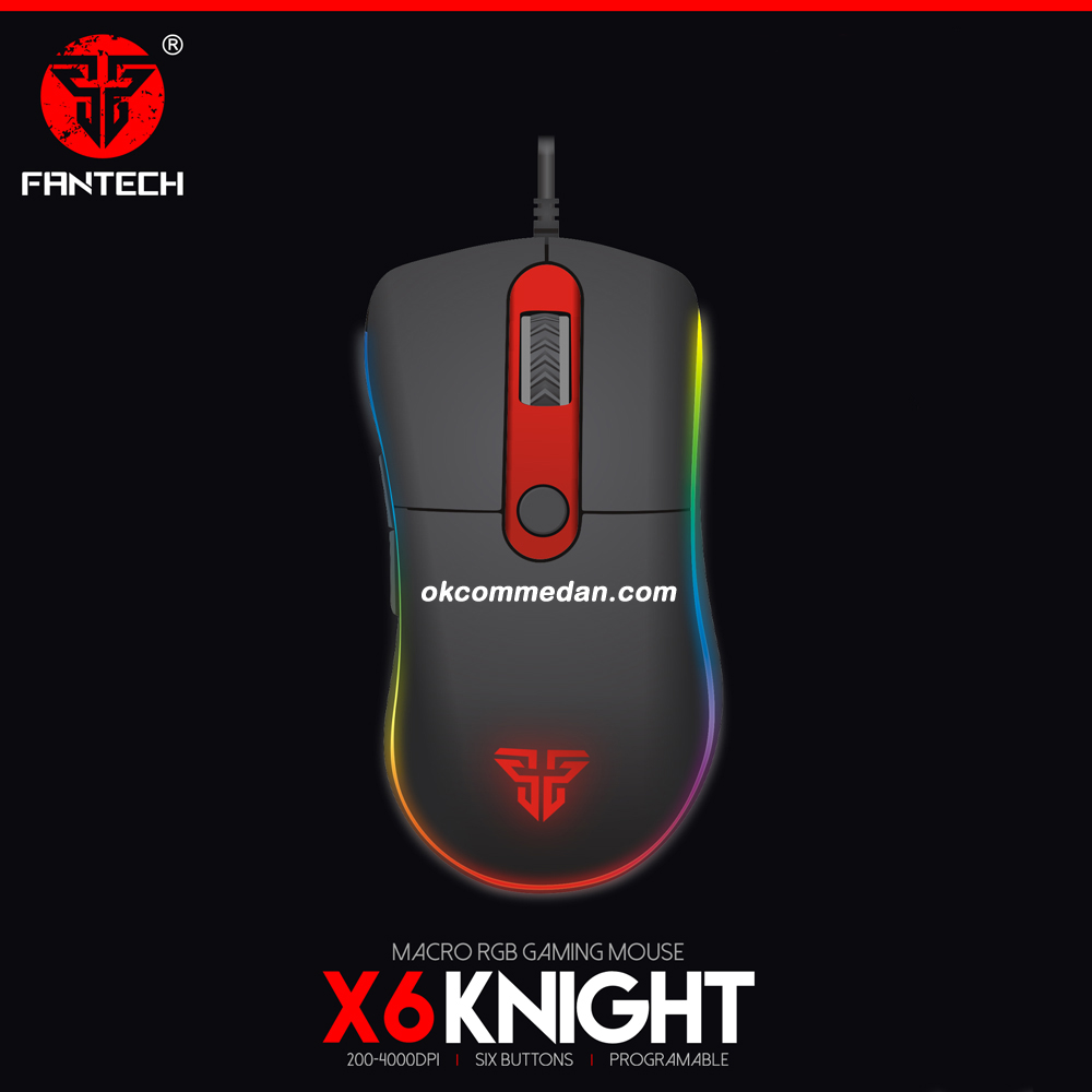Fantech X6 Knight Mouse Gaming Makro