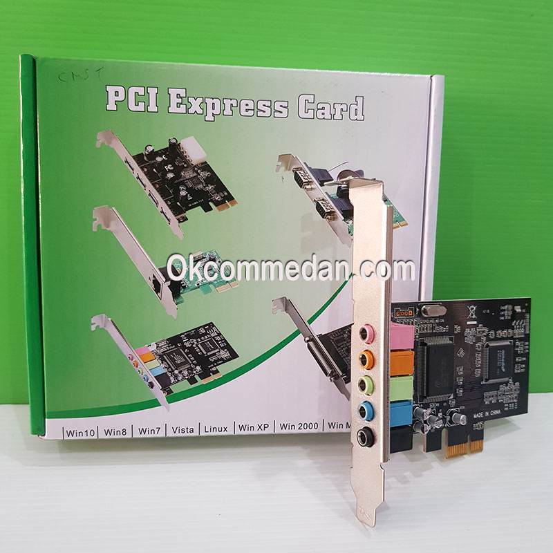 Sound Card Pci Express 5.1 Channel