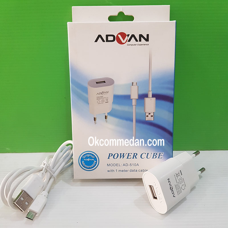 Advan Power Cube AD-510a Charger 1 Port USB
