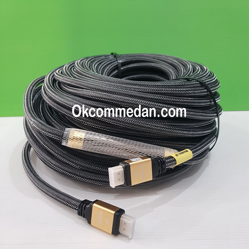 Kabel HDMI Panjang 40 meter Model Jaring