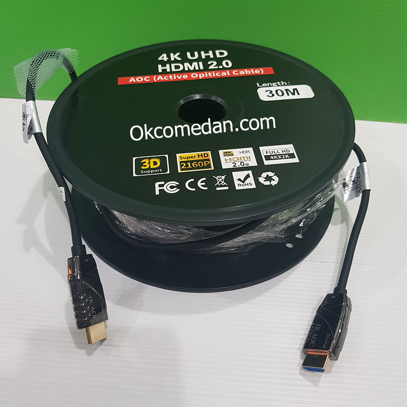 Kabel HDMI Resolusi 4K Dengan panjang 30 meter