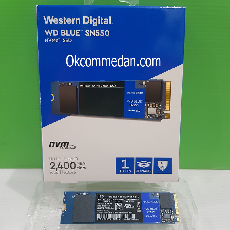 WD Blue SN550 SSD NVME 1 TB