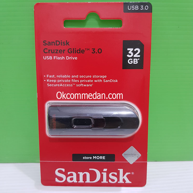 Sandisk Cruzer Glide 3.0 USB Flash Drive 32 Gb