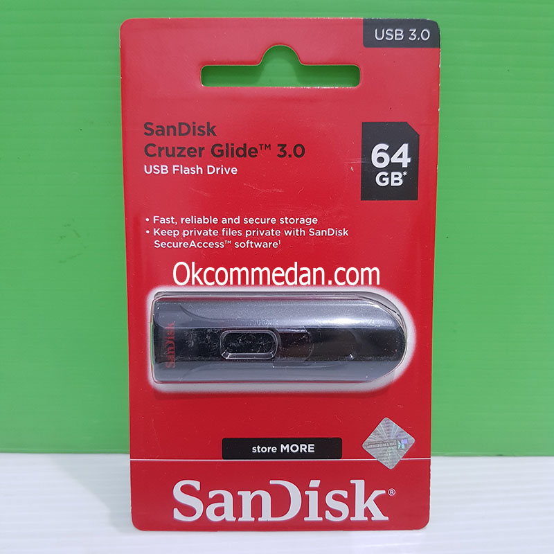 Sandisk USB Flash Drive Cruzer Glide 3.0 64 Gb