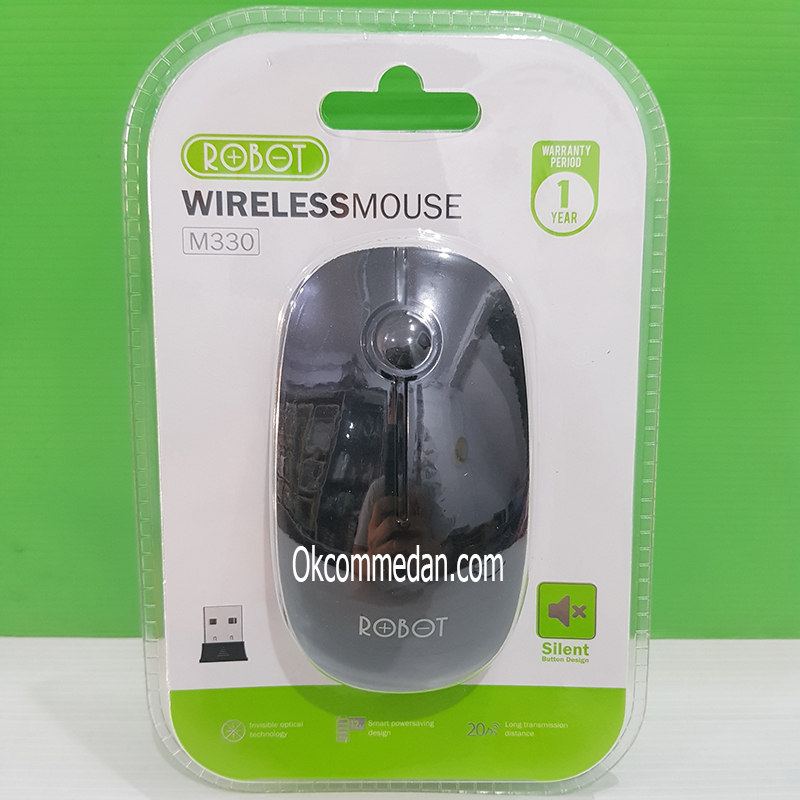 Mouse Wireless Robot M330 Silent