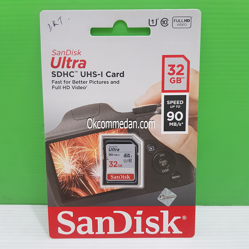 SDHC Card Sandisk Ultra 32 Gb 90 Mb/s