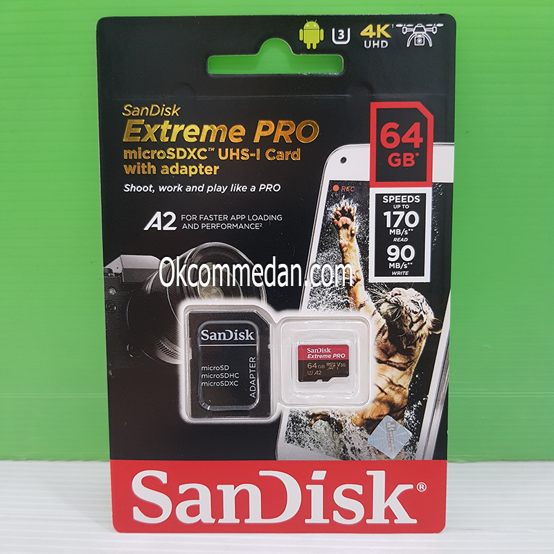 Sandisk Extreme Pro Micro SDXC 64 Gb