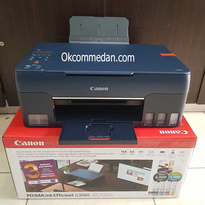 Printer Canon Pixma G3060 Multifungsi dan Wireless