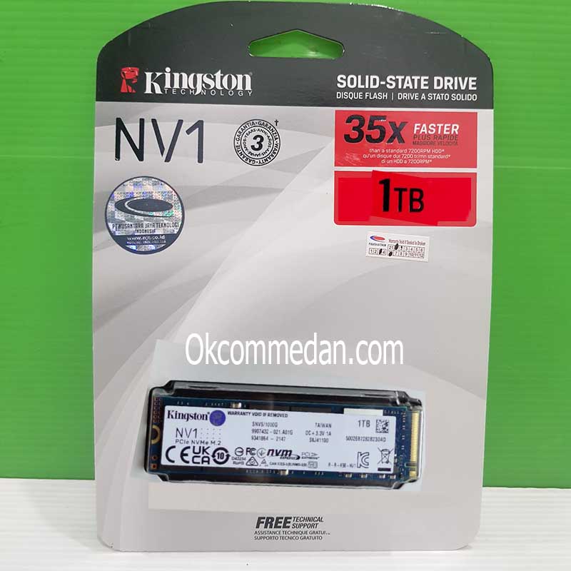 Kingston SSD NV1 M.2 NVME 1 TB ( SNVS/1000G )