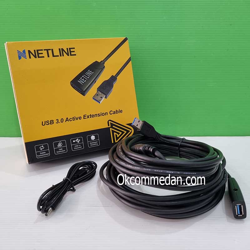 Netline Kabel USB 3.0 Extension Active 10 meter