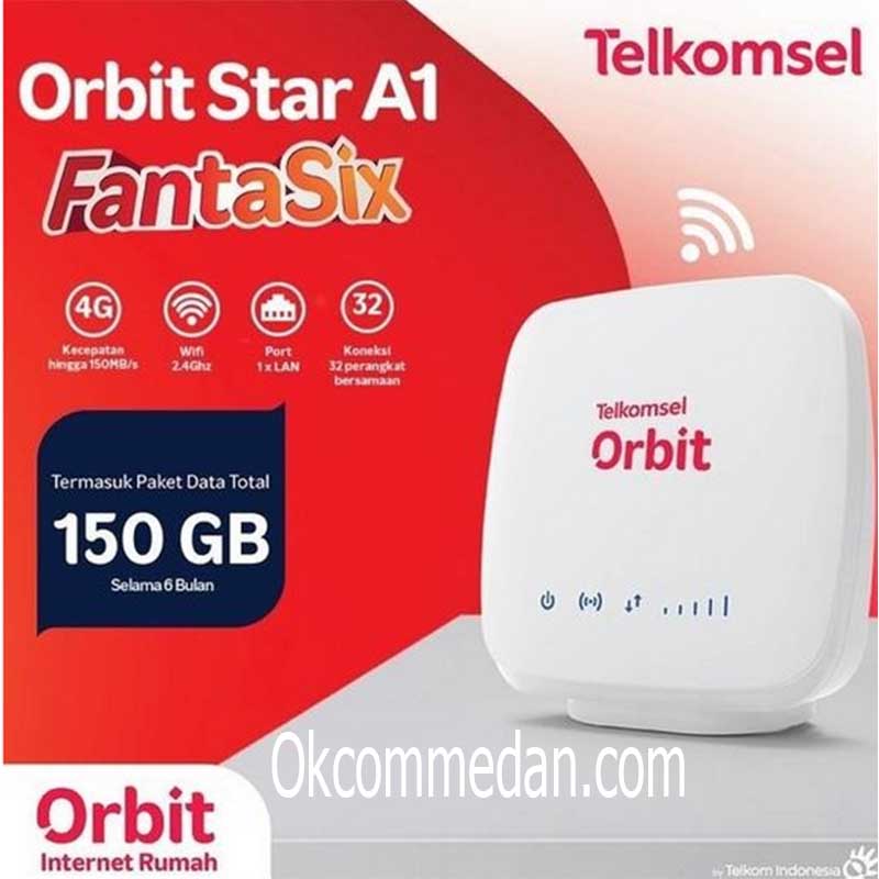 Telkomsel Orbit Star A1 Wireless Home Router 4G