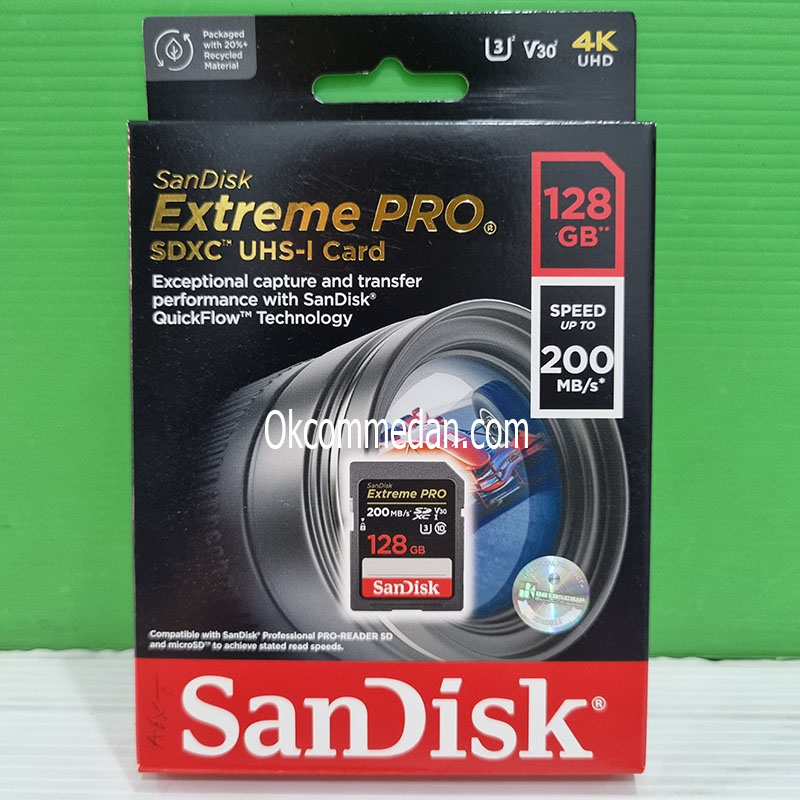 Sandisk Memory Card Extreme Pro SDXC 128 Gb ( 200 MB/s )