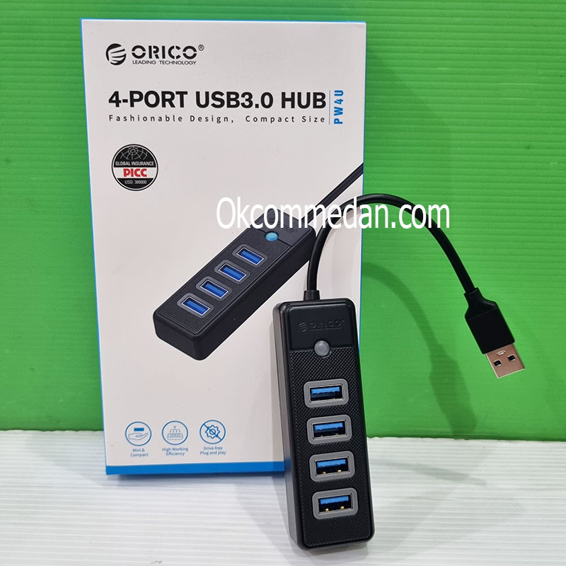 Jual Orico 4 Port USB-A ke USB 3.0 Hub ( PW4U-U3 )