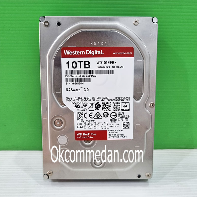 WD Red Plus Nas Hard drive 10 TB 3.5 inchi ( WD101EFBX )