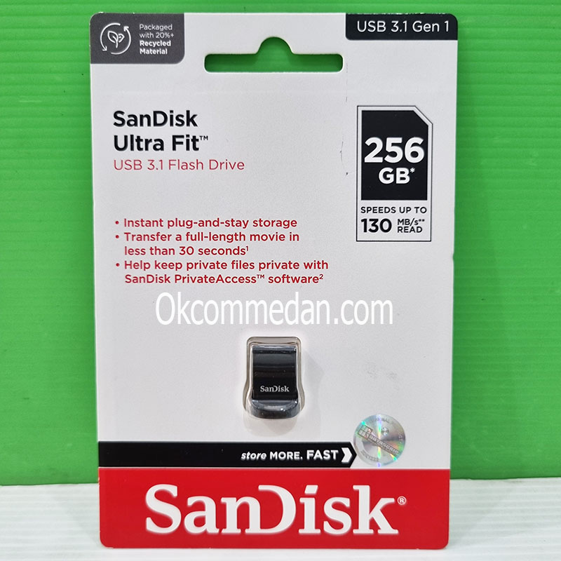 Sandisk Ultra Fit Flash Drive 256 Gb ( SDCZ430 )