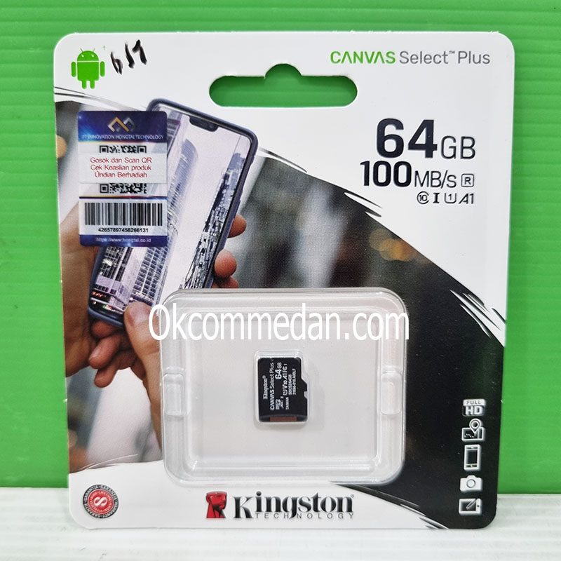 Kingston Canvas Select Plus Micro SD 64 Gb