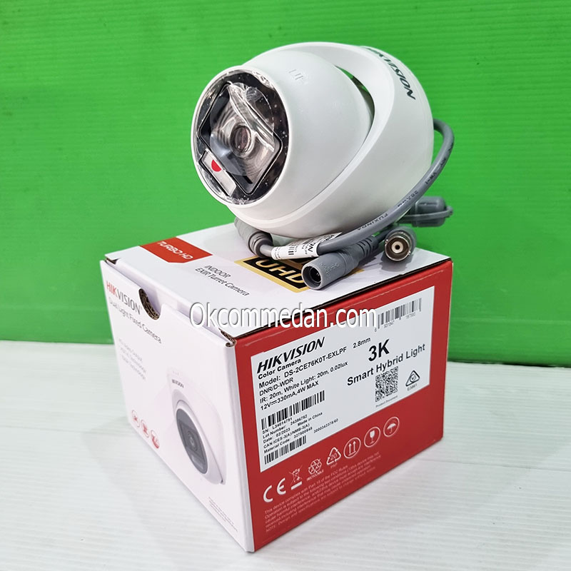 Hikvision Camera CCTV Indoor 3K ( DS-2CE76K0T-EXLPF )