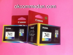 tinta baru canon cl 741 warna