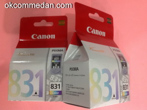 jual tinta canon cl 831 warna murah baru
