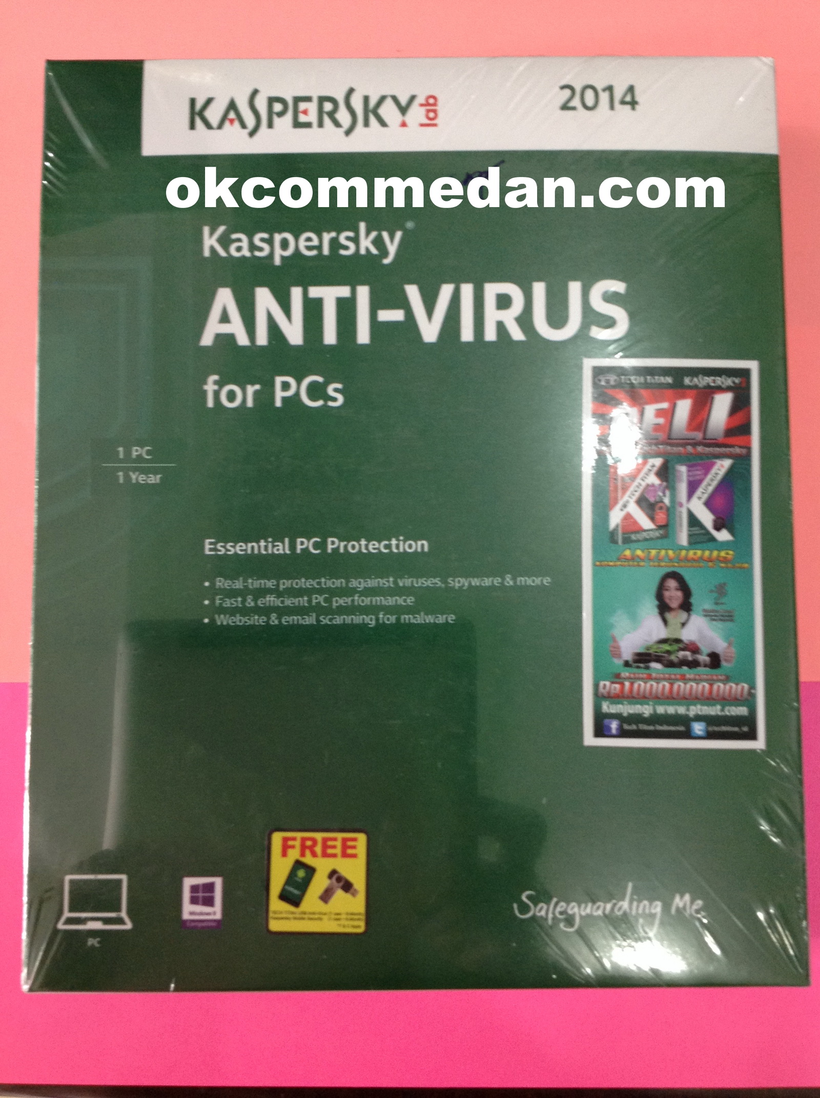 Kaspersky anti virus 1 user 2014