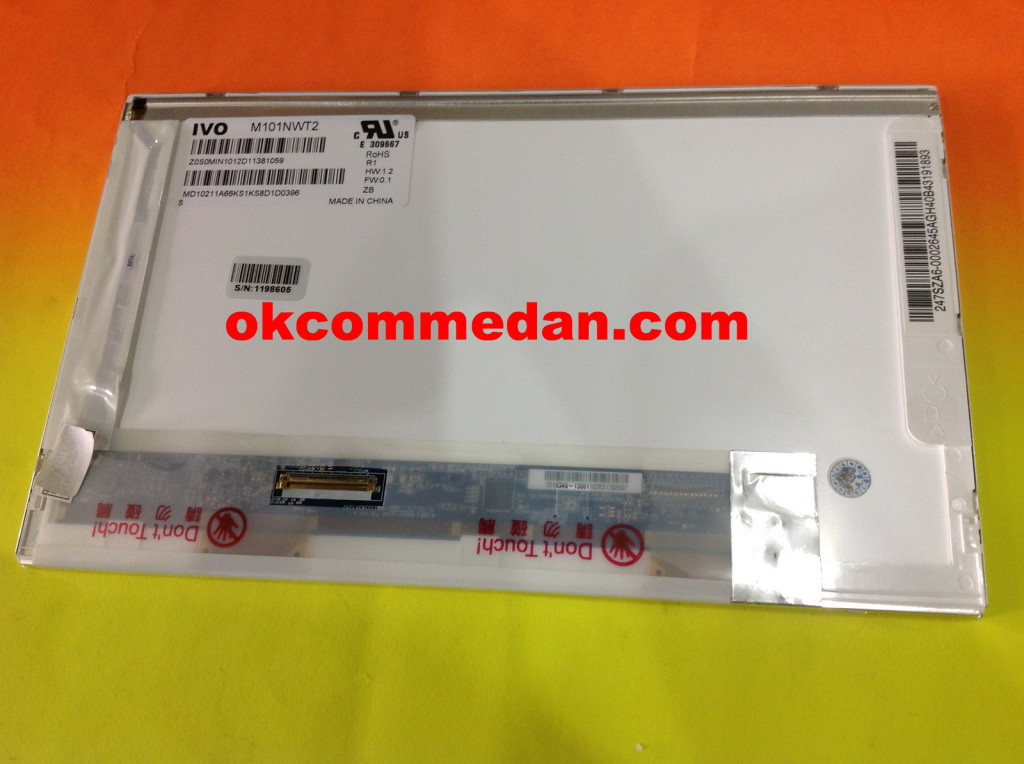 jual lcd 10 inchi tebal untuk netbook