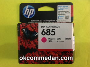 JUAL catridge asli hp 685 merah