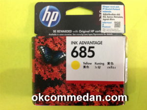 jual catridge asli hp 685 yellow