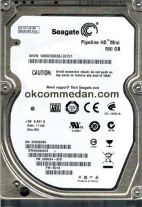 seagate hdd notebook 500