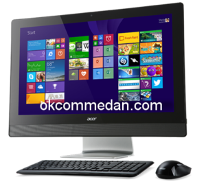 Acer All in one Komputer Az3 615 intel core i5 touchscreen