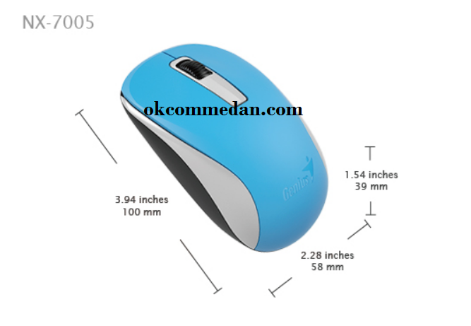 Genius NX 7005 Mouse Wireless bagus