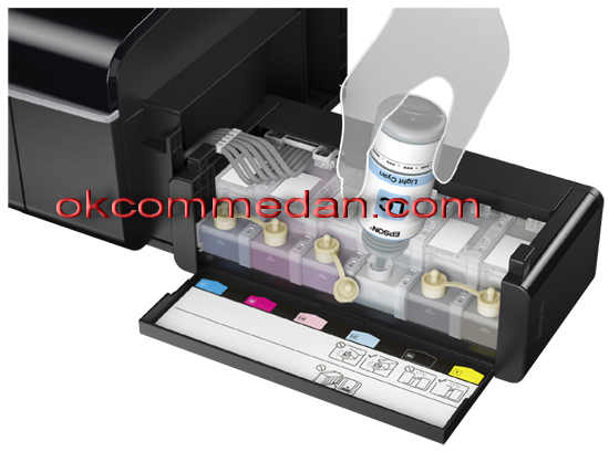 Pengisian tinta epson L805