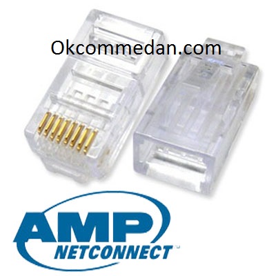 Harga Konektor Rj45 Asli AMP