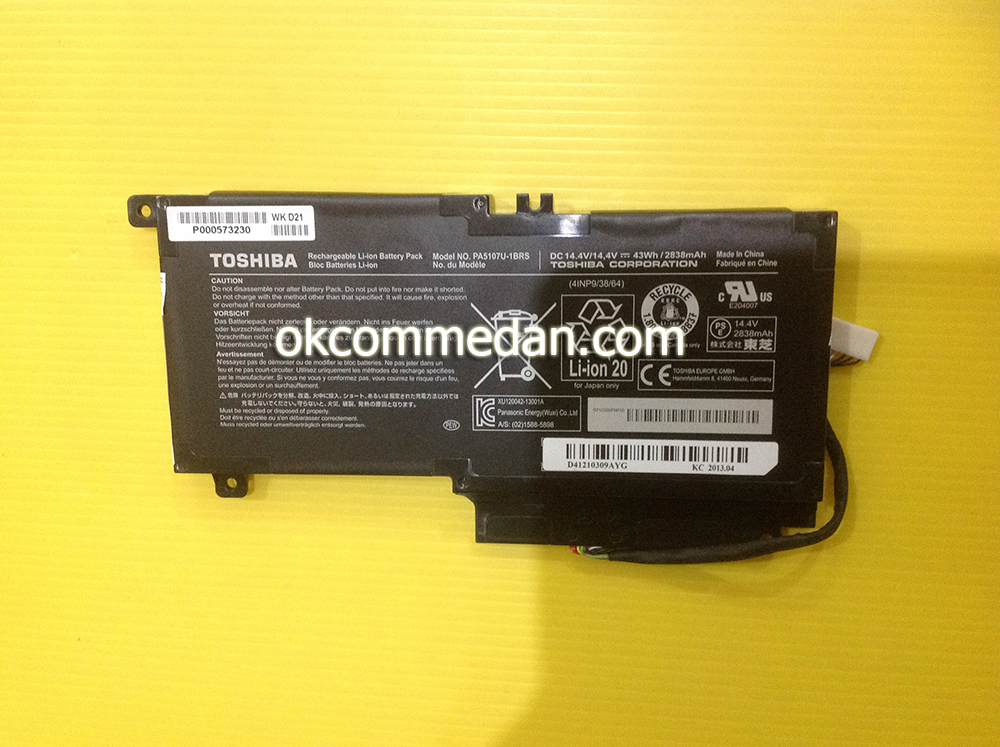 Harga Baterai Notebook Toshiba L55