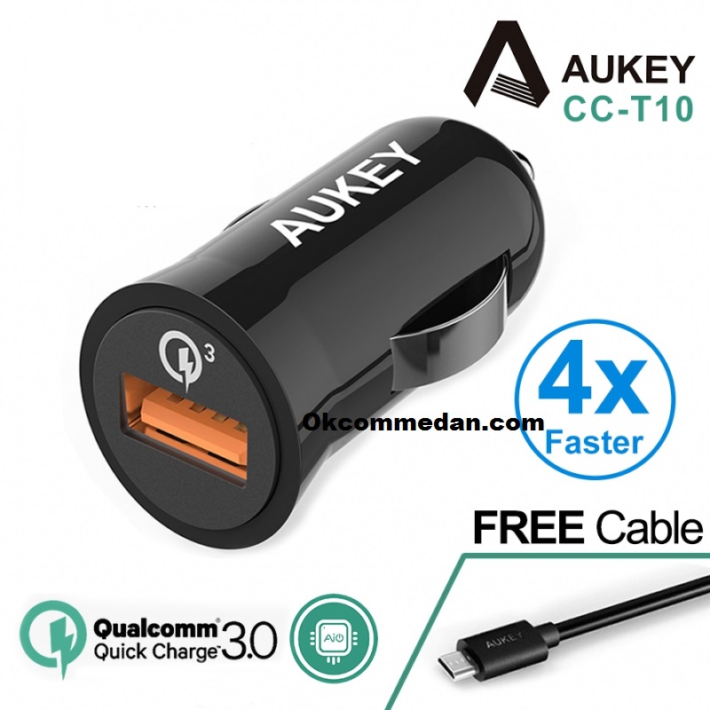 Aukey Car Charger 1 Port USB CC-T10