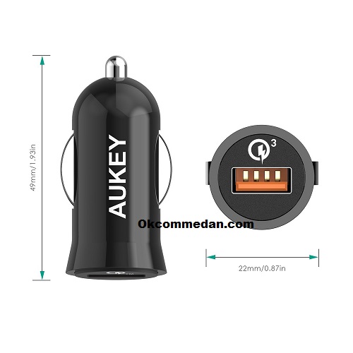 Car Charger Aukey 1 Port USB CC-T10