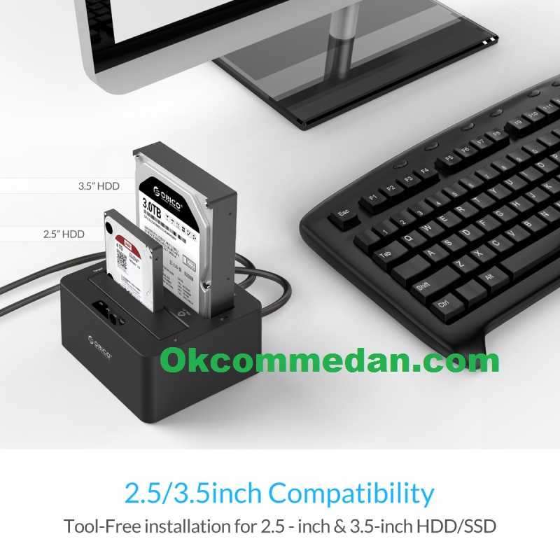 Harga Dual Docking Harddisk Orico