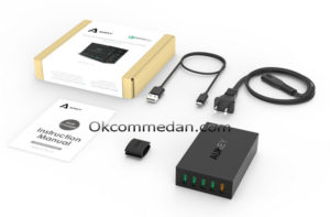 Aukey Wall Charger 5 port USB