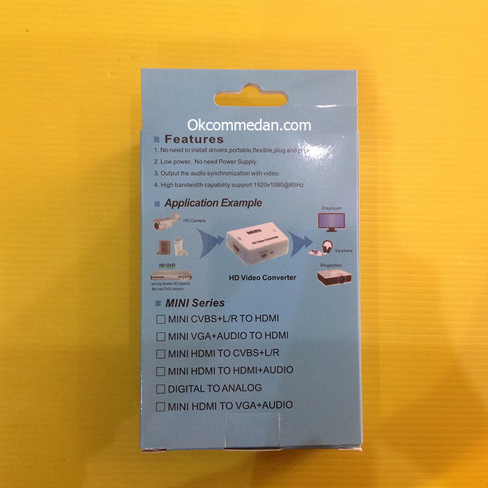 Jual Konverter HDMI ke RCA berkualitas