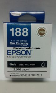 Tinta Asli Epson T188 Black