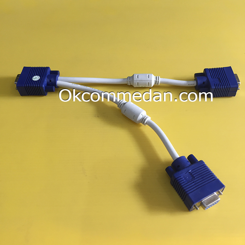 Jual Kabel Vga Splitter 2 port berkualitas