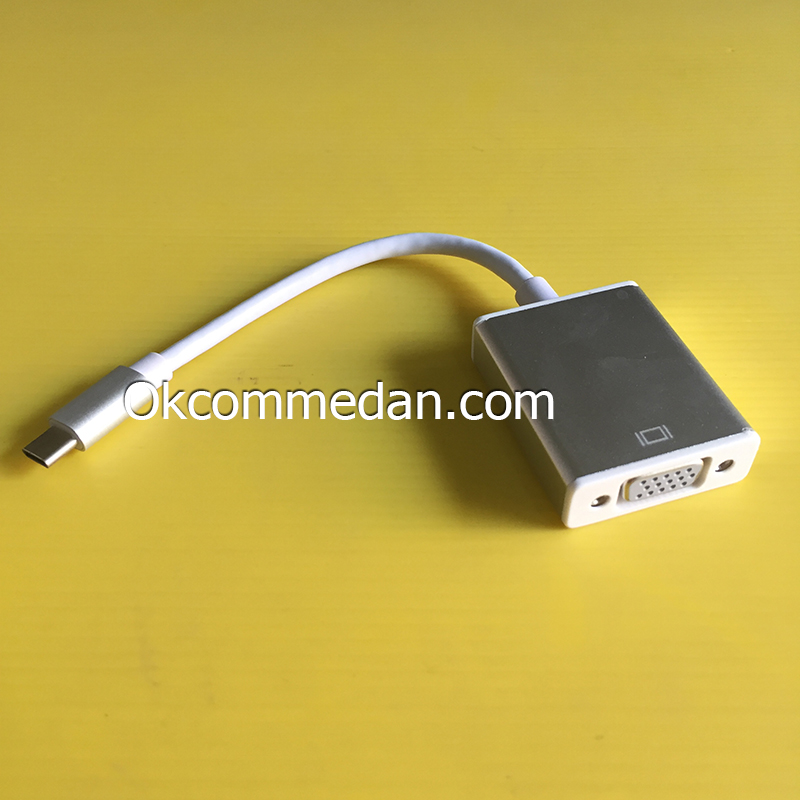 Harga Kabel Converter USB Tipe C ke VGA berkualitas