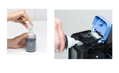 Sistem tinta Canon G4000 anti bocor