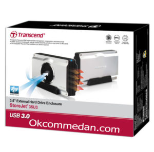 Enclosure Harddisk 3.5 inchi Transcend 35U3