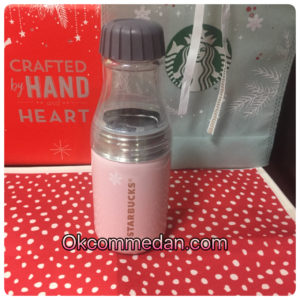 tumbler starbucks sunny botlle pink