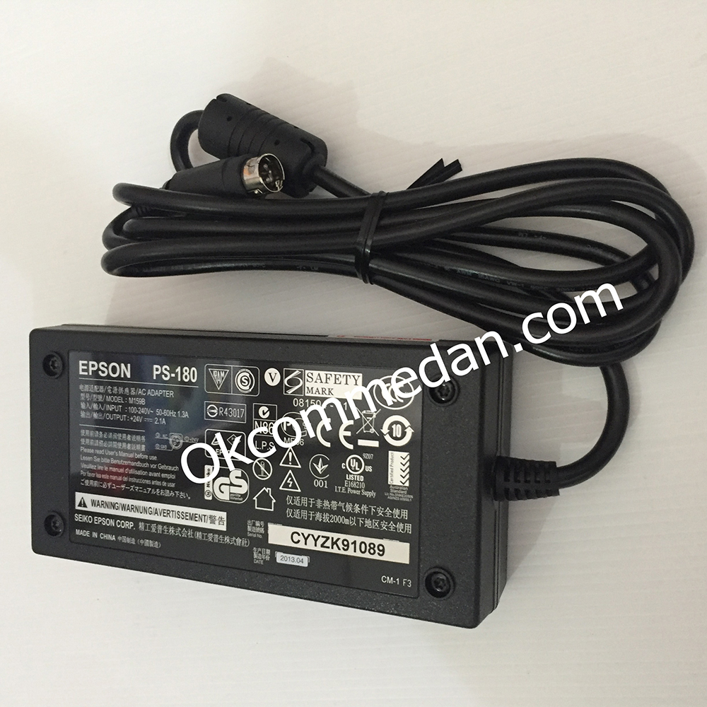 Adaptor PRinter Epson PS 180 24 volt 2.1a