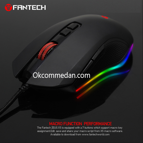Fantech X5 Zeus Mouse Gaming Makro