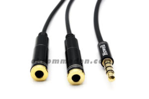 Jual Howell KAbel Audio Splitter 2 Port berkualitas