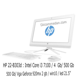 Hp 22 b303d PC All in one intel core i3 vga
